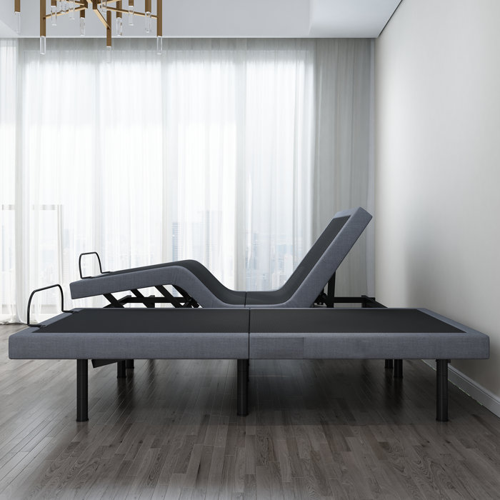 Alwyn Home Neligh Zero Gravity Adjustable Bed with Wireless Remote